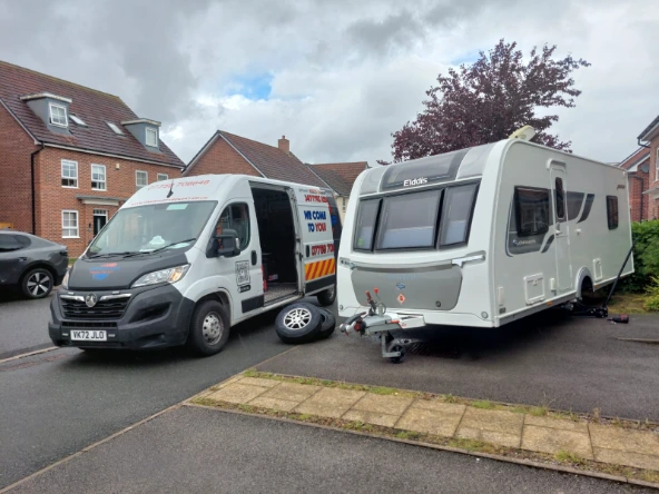 Mobile tyre fitting at home