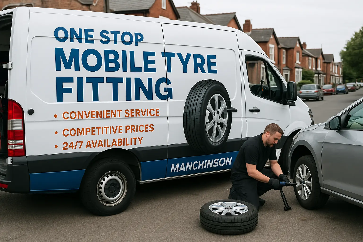 mobile tyre fitting in Manchester