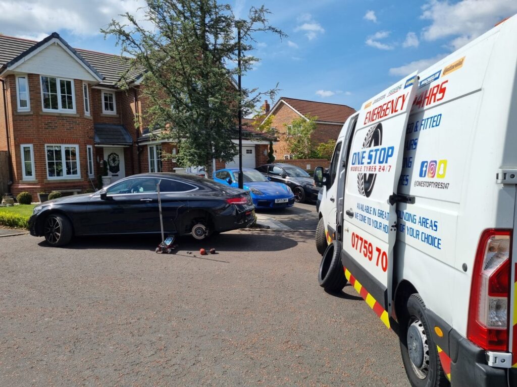 Looking for Mobile Tyre Fitting in Tottington? One Stop Mobile Tyres offers fast emergency tyre replacement, puncture repair and roadside assistance.