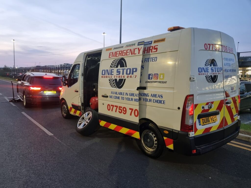 Looking for Mobile Tyre Fitting in Ramsbottom? One Stop Mobile Tyres offers fast emergency tyre replacement, puncture repair and roadside assistance.