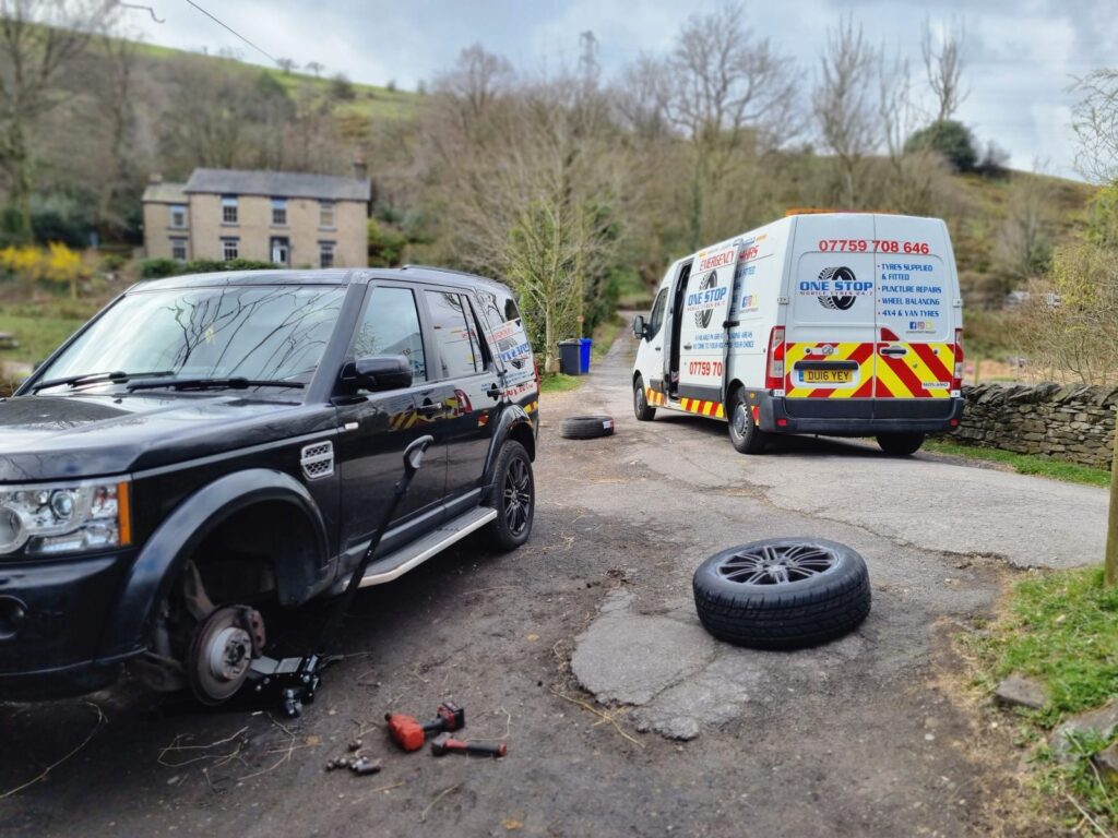 Looking for Mobile Tyre Fitting in Radcliffe? One Stop Mobile Tyres offers fast emergency tyre replacement, puncture repair and roadside assistance.