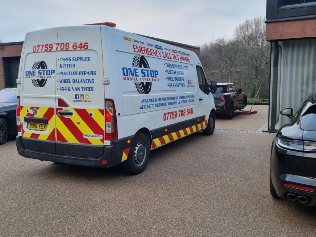 Looking for Mobile Tyre Fitting in Longsight? One Stop Mobile Tyres offers fast emergency tyre replacement, puncture repair and roadside assistance.